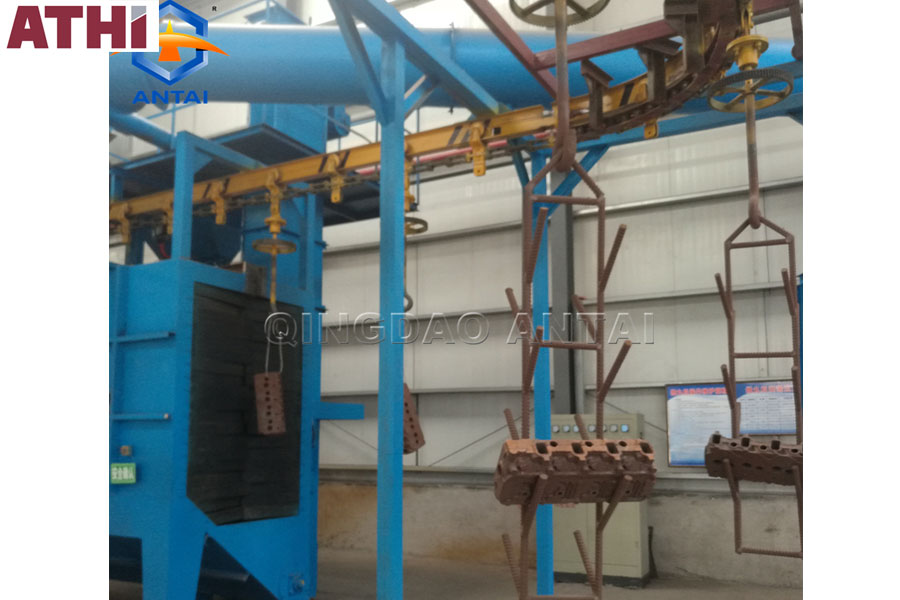 Q5810 High efficiency Hanging Chain Type Shot Blasting Machine/Sand Blast Cleaning Equipment